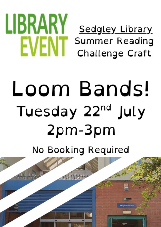 Sedgley Library - Loom Bands
